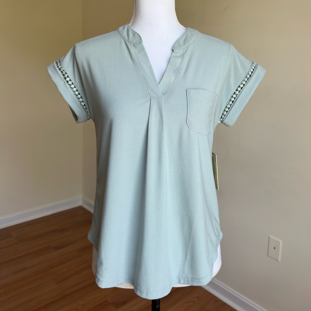Sweet Wanderer || Womans Light Blue Women's blouse size S